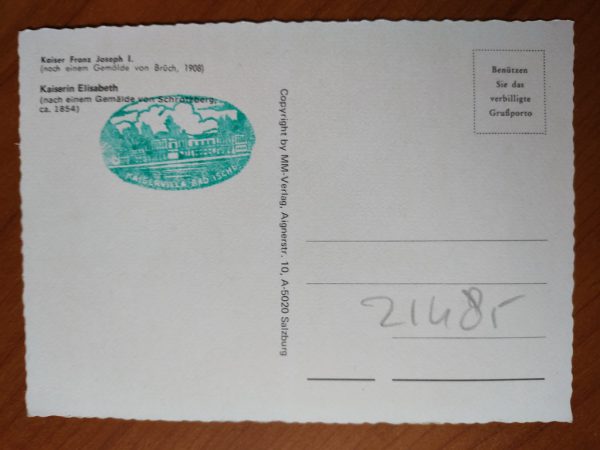 Postcard Bad Ischl Kaiservilla - Image 2