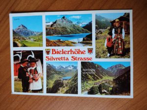 Postcard Bielerhohe Silvretta Strass