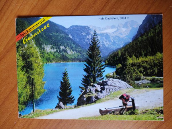 Postcard Salzkammergut