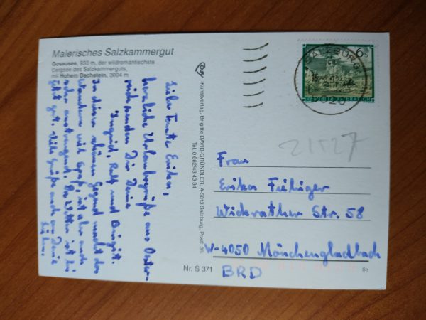 Postcard Salzkammergut - Image 2