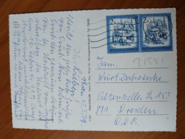 Postcard Wien 4 pictures - Image 2