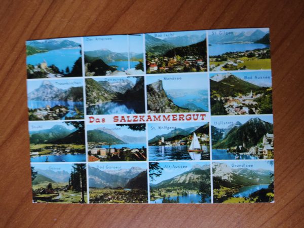 Postcard Salzkammergut