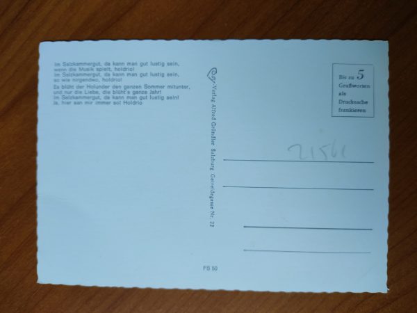 Postcard Salzkammergut - Image 2
