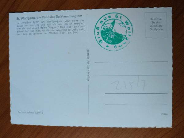 Postcard Sankt Wolfgang - Image 2