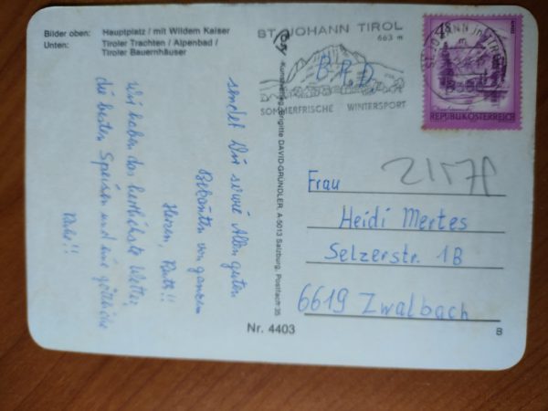 Postcard Sankt Johann - Image 2