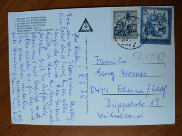 Postcard Kaunertal - Image 2