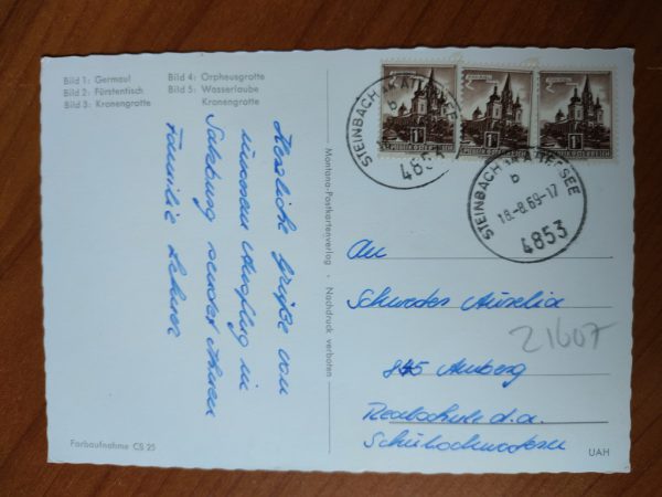 Postcard Salzburg Schloss Hellbrunn - Image 2