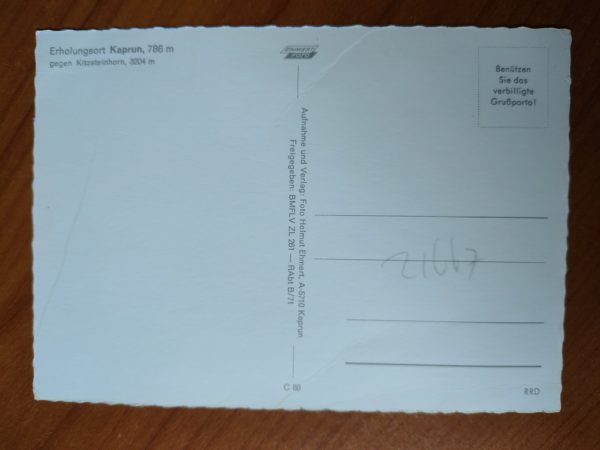 Postcard Kaprun - Image 2