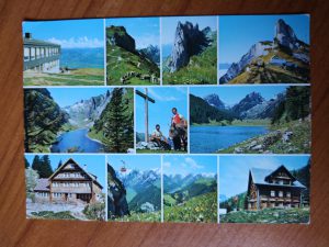 Postcard Gruss von Alpstein