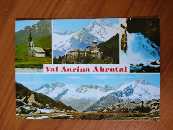 Postcard Val Aurina Ahrntal