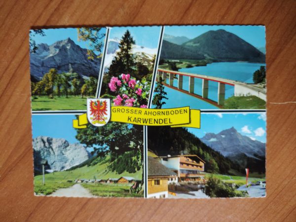 Postcard Karwendelgebirge