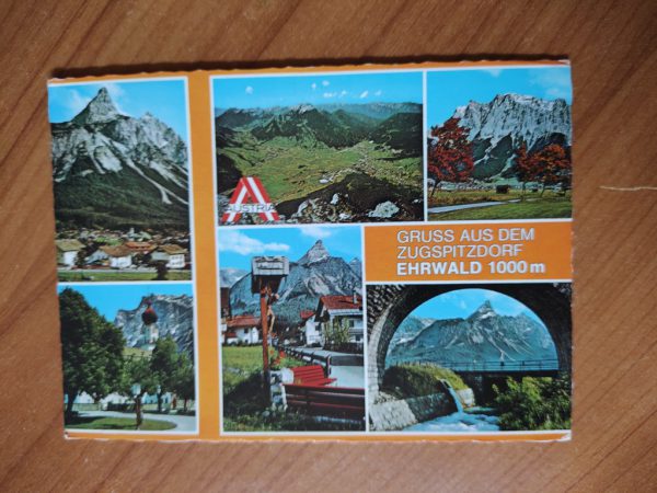 Postcard Ehrwald 6 pictures